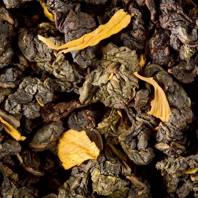 Thé Oolong - Caramel Beurre Salé - Vrac 1 Thé Oolong - Caramel Beurre Salé - Vrac