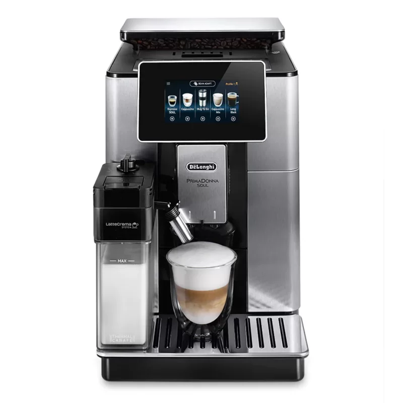 Delonghi PrimaDonna Soul ECAM 610.75.MB 1 Delonghi PrimaDonna Soul ECAM 610.75.MB