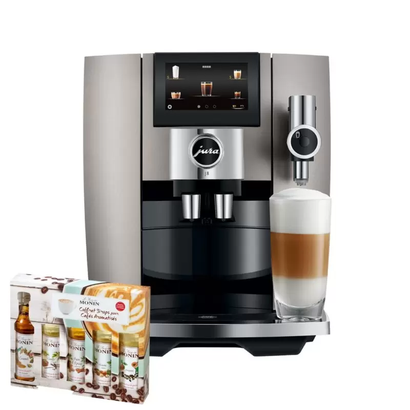 JURA J8 Midnight Silver EA - Garantie 3ANS 1 JURA J8 Midnight Silver EA - Garantie 3ANS