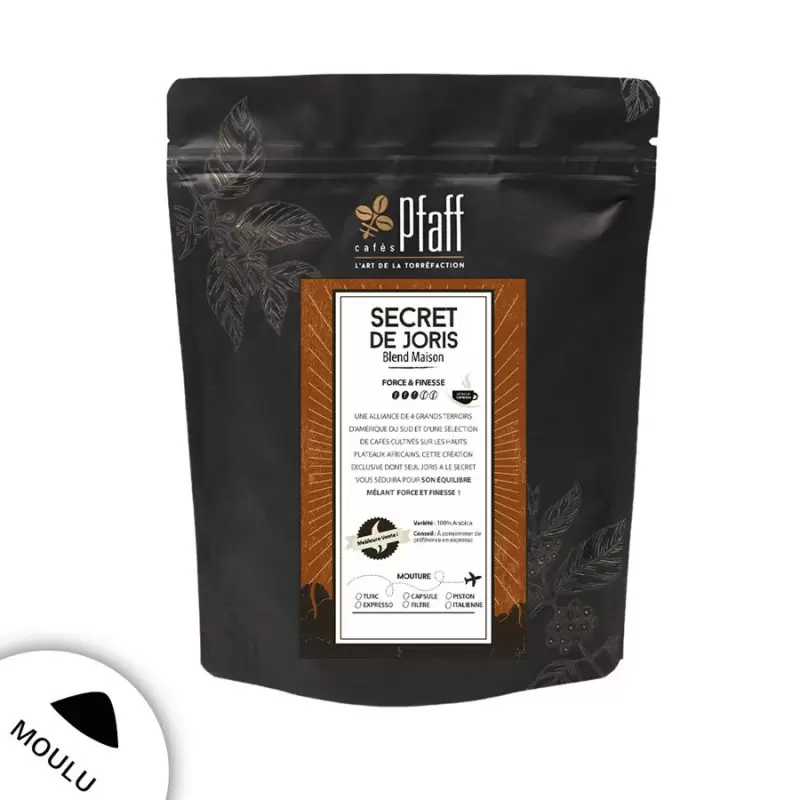 Secret De Joris - Blend Maison - Café Moulu 1 Secret De Joris - Blend Maison - Café Moulu